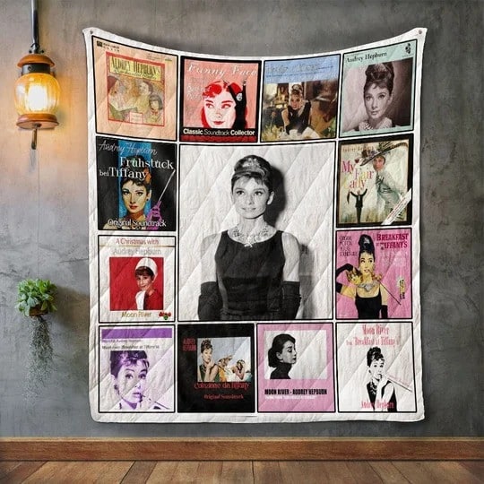 Audrey Hepburn Love Blanket 1 Audrey Hepburn Love Blanket