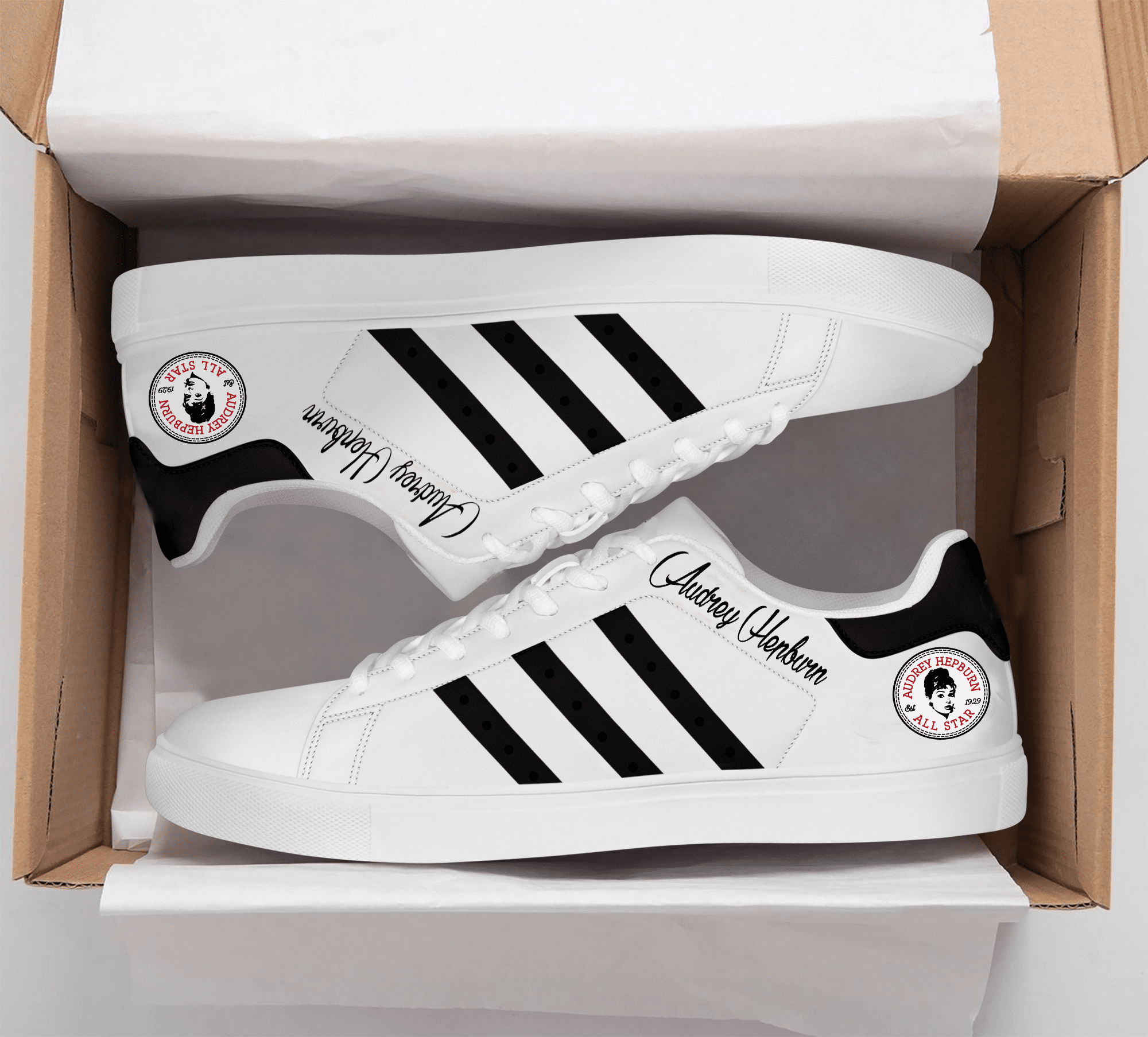 Audrey Hepburn Stan Smith Shoes 1 Audrey Hepburn Stan Smith Shoes