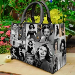 Ava Gardner Lover A0 Leather Handbag