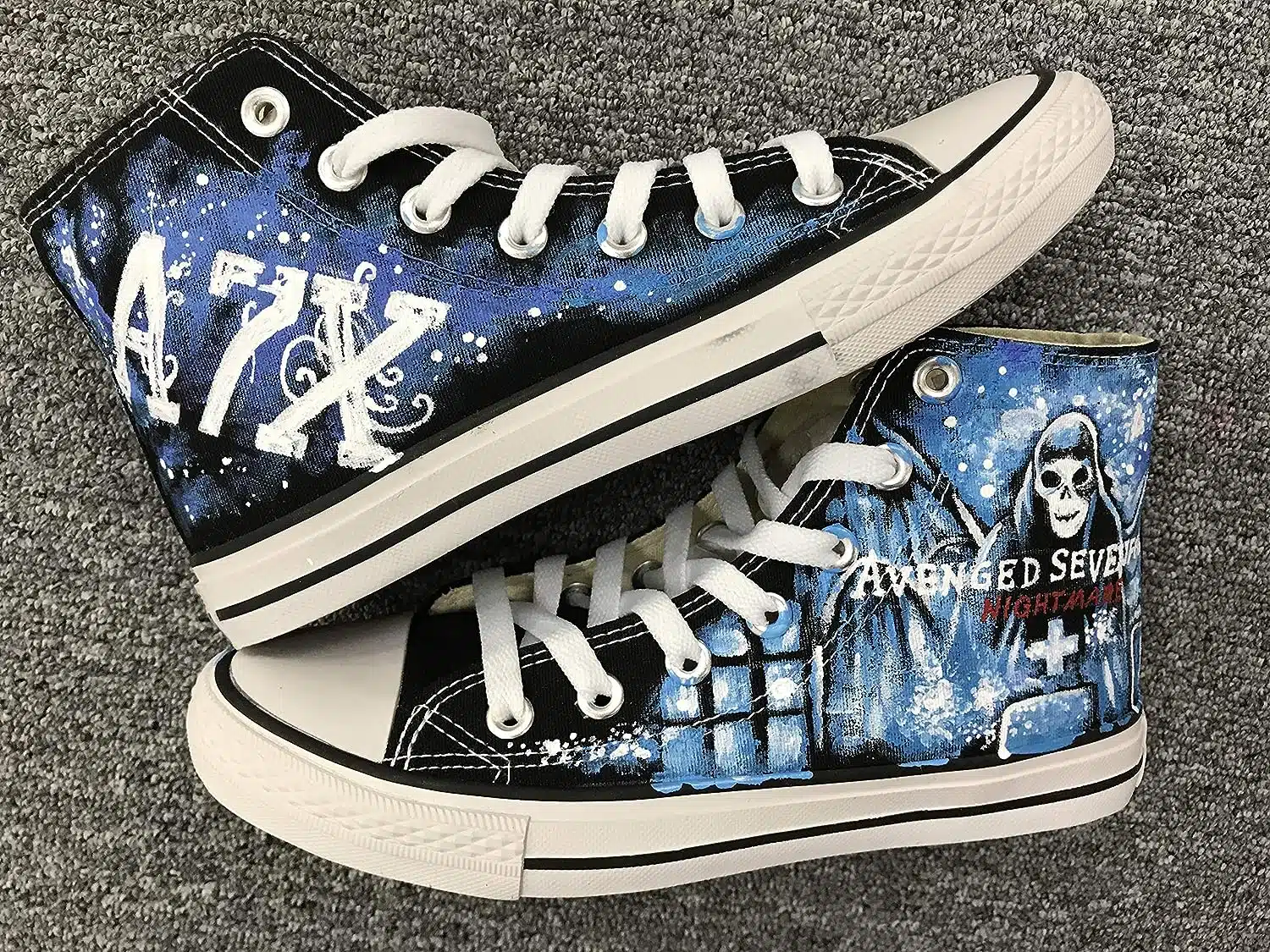 Avenged Sevenfold High Top Shoes 1 Avenged Sevenfold High Top Shoes