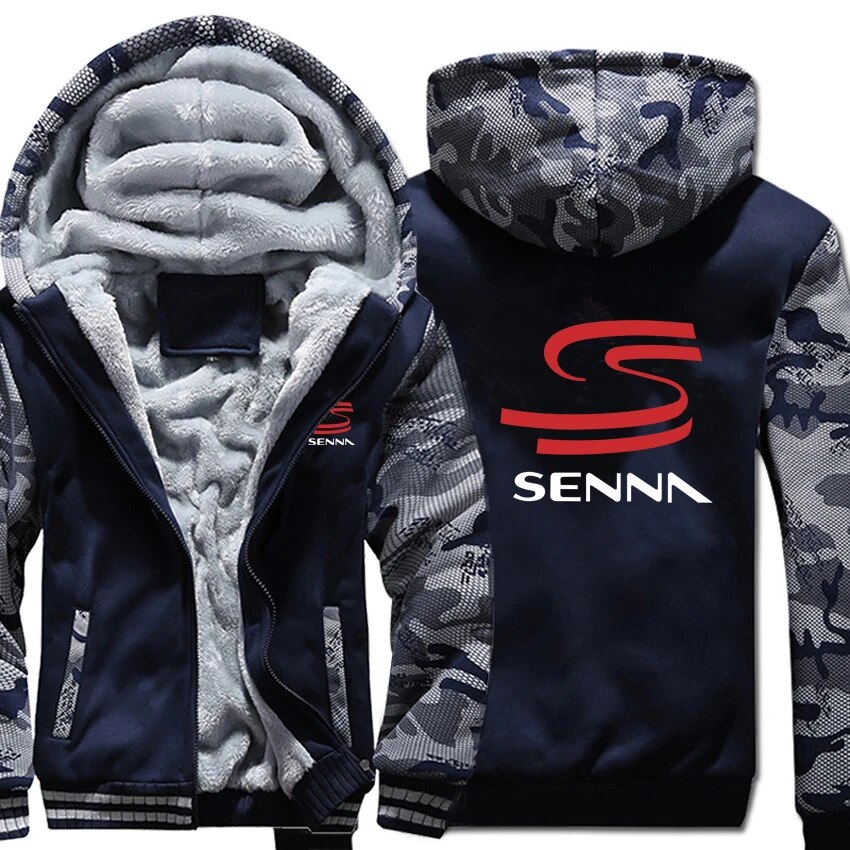 Ayrton Senna 02 Fleece Jacket 1 Ayrton Senna 02 Fleece Jacket