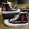 Ayrton Senna High Top Shoes