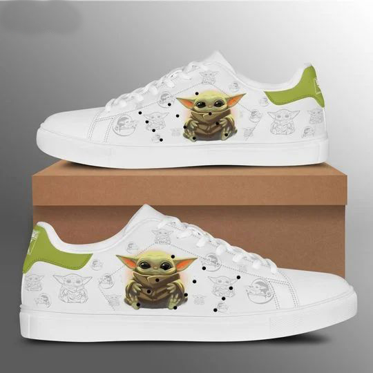 Baby Yoda Funny G0 Stan Smith Shoes 1 Baby Yoda Funny G0 Stan Smith Shoes