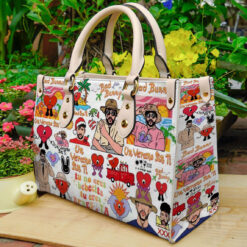 Bad Bunny Lover A0 Leather Handbag