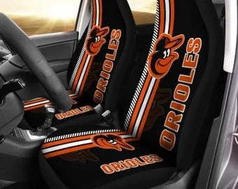 Baltimore Orioles 4 Seat Covers 1 Baltimore Orioles 4 Seat Covers