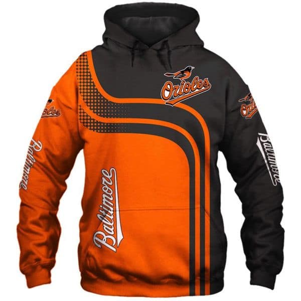 Baltimore Orioles Hoodie Zip Hoodie 3D 1 Baltimore Orioles Hoodie Zip Hoodie 3D