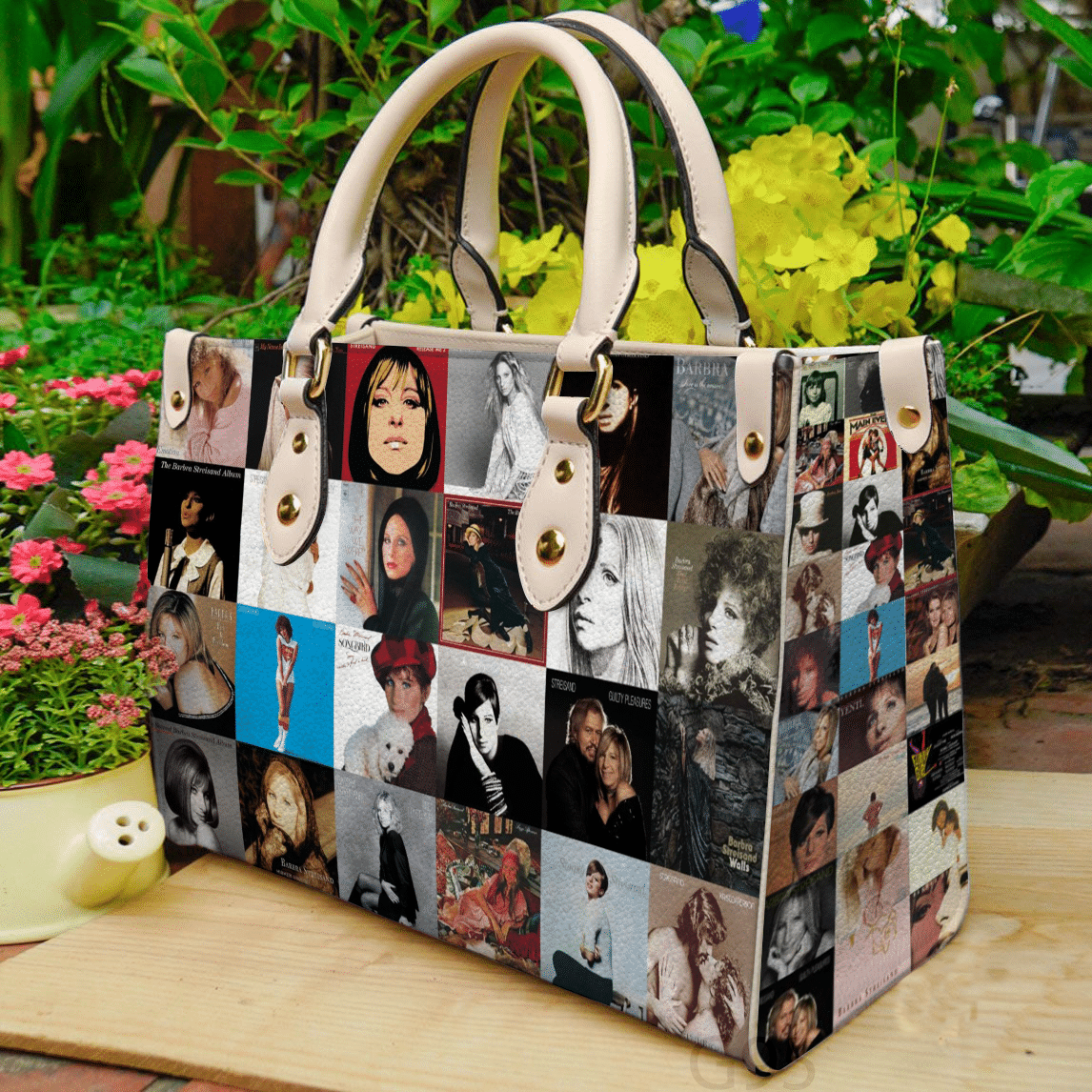 Barbra Streisand Leather Handbag 1 Barbra Streisand Leather Handbag