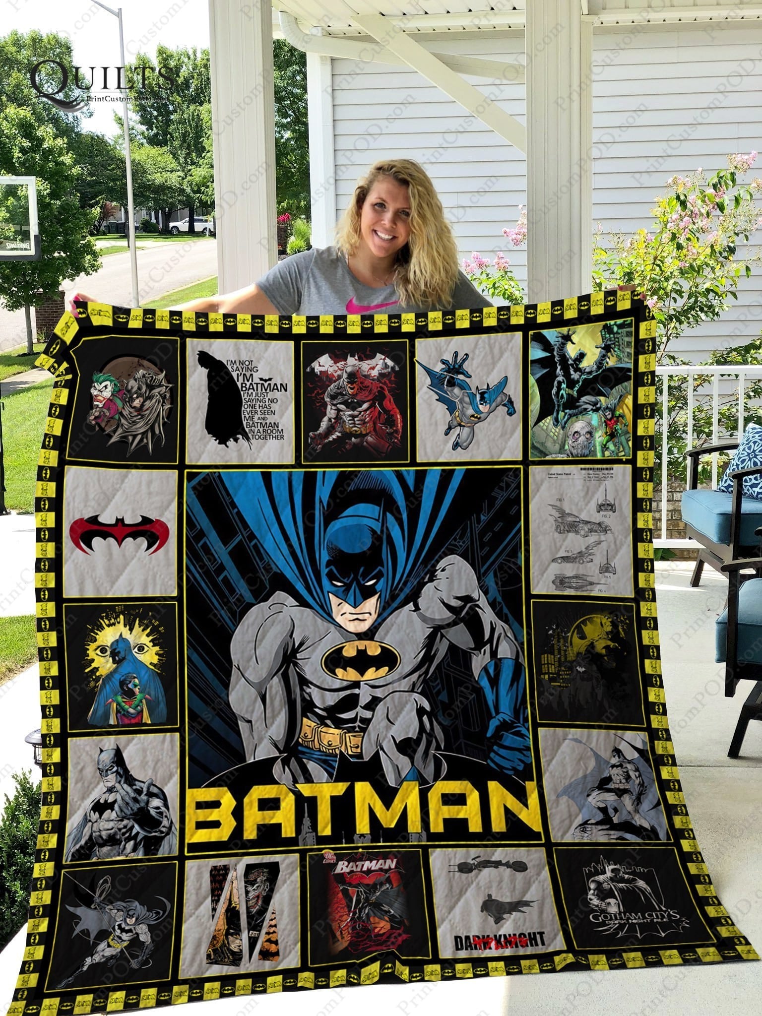 Bat Man Blanket 1 Bat Man Blanket