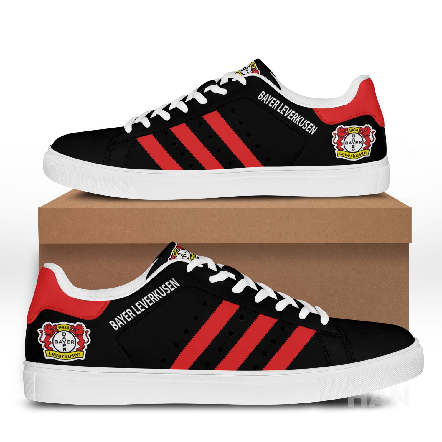 Bayer 04 Leverkusen Stan Smith Shoes 1 Bayer 04 Leverkusen Stan Smith Shoes