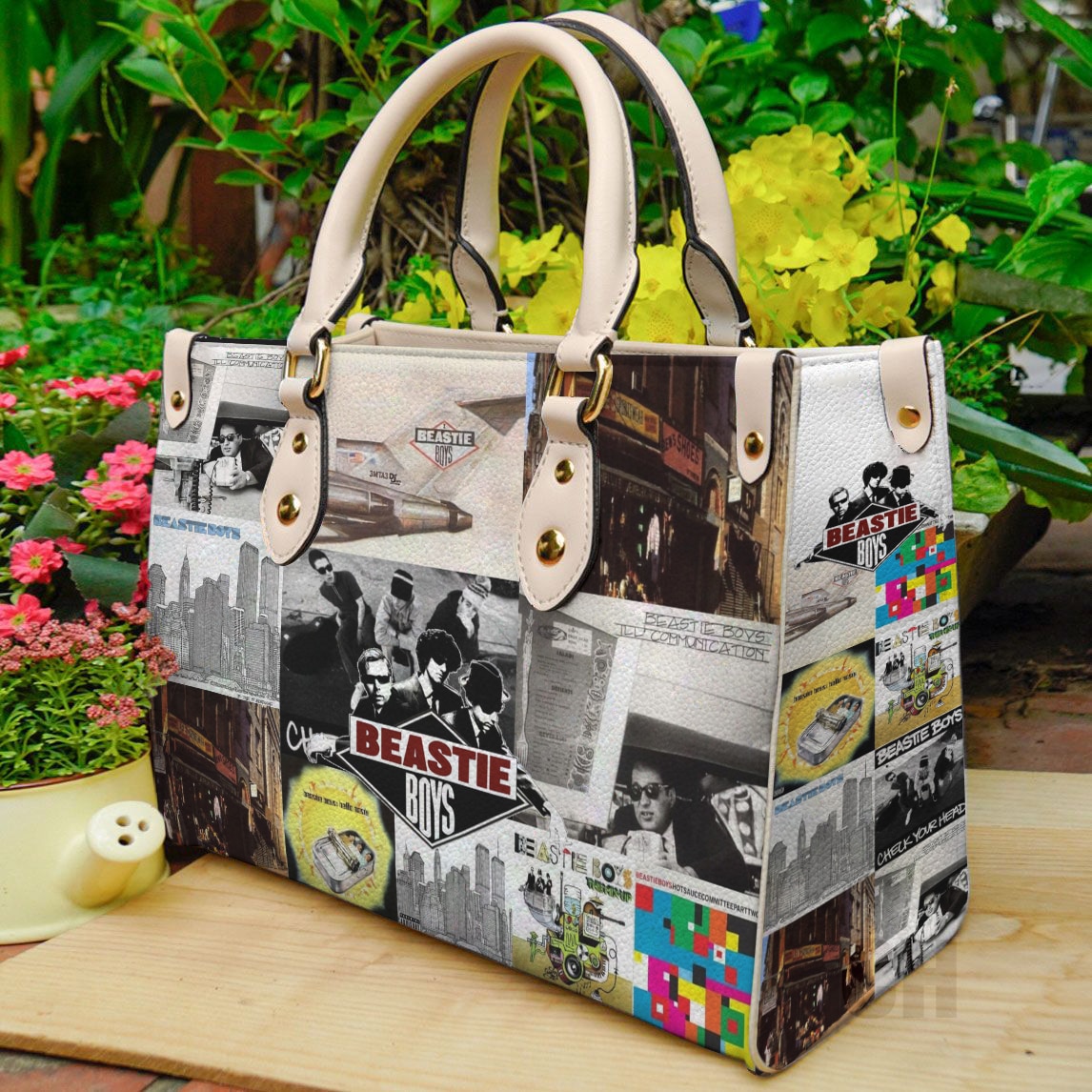 Beastie Boys Leather Handbag 1 Beastie Boys Leather Handbag