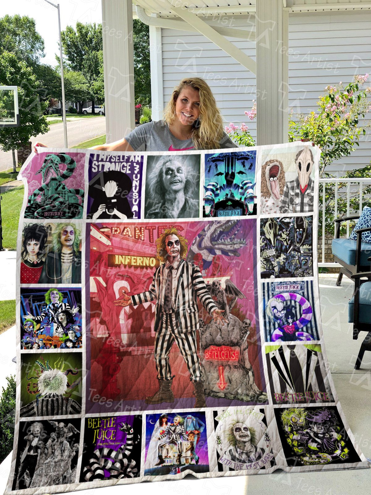Beetlejuice Blanket 1 Beetlejuice Blanket