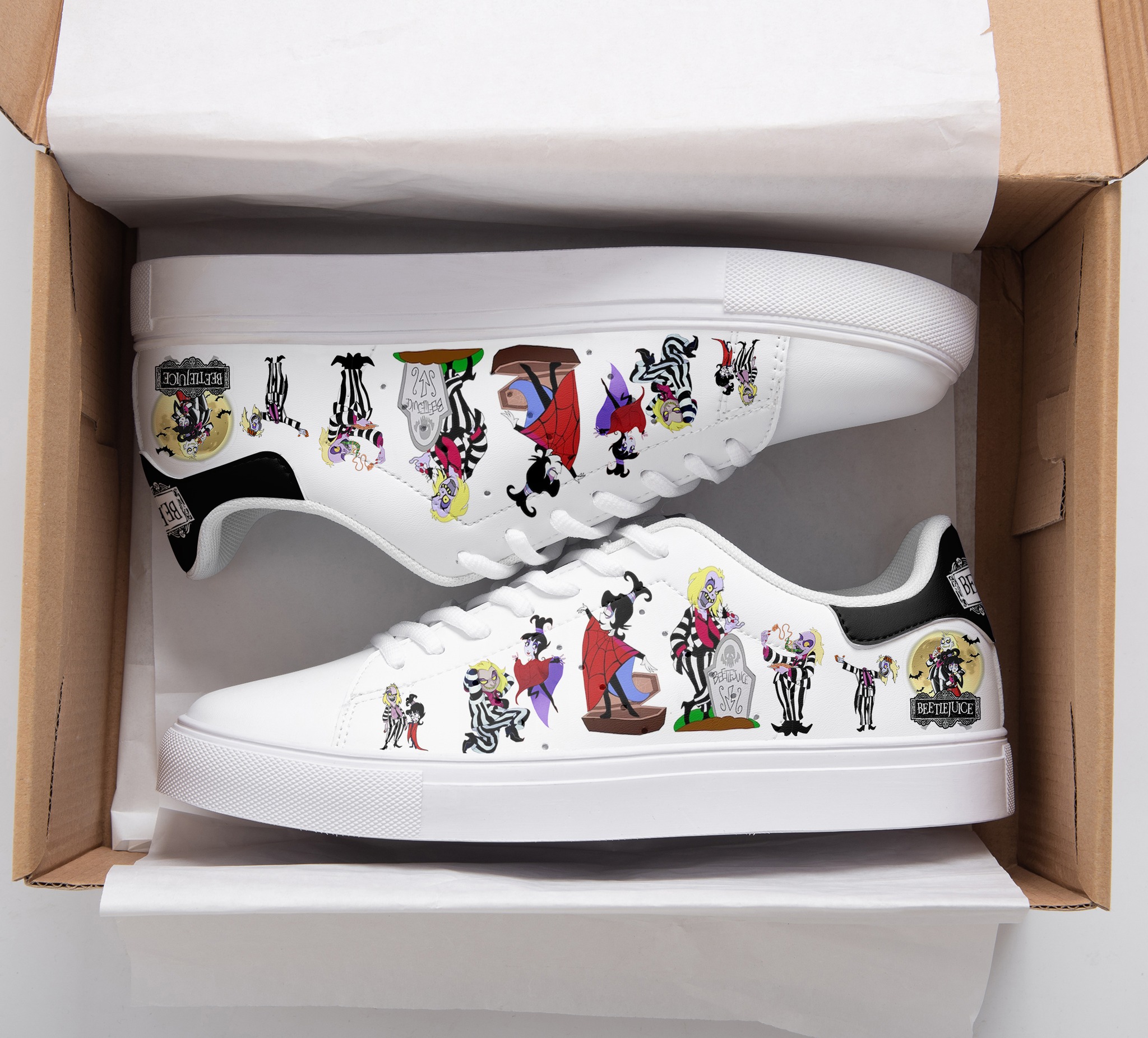 Beetlejuice Stan Smith Shoes 1 Beetlejuice Stan Smith Shoes