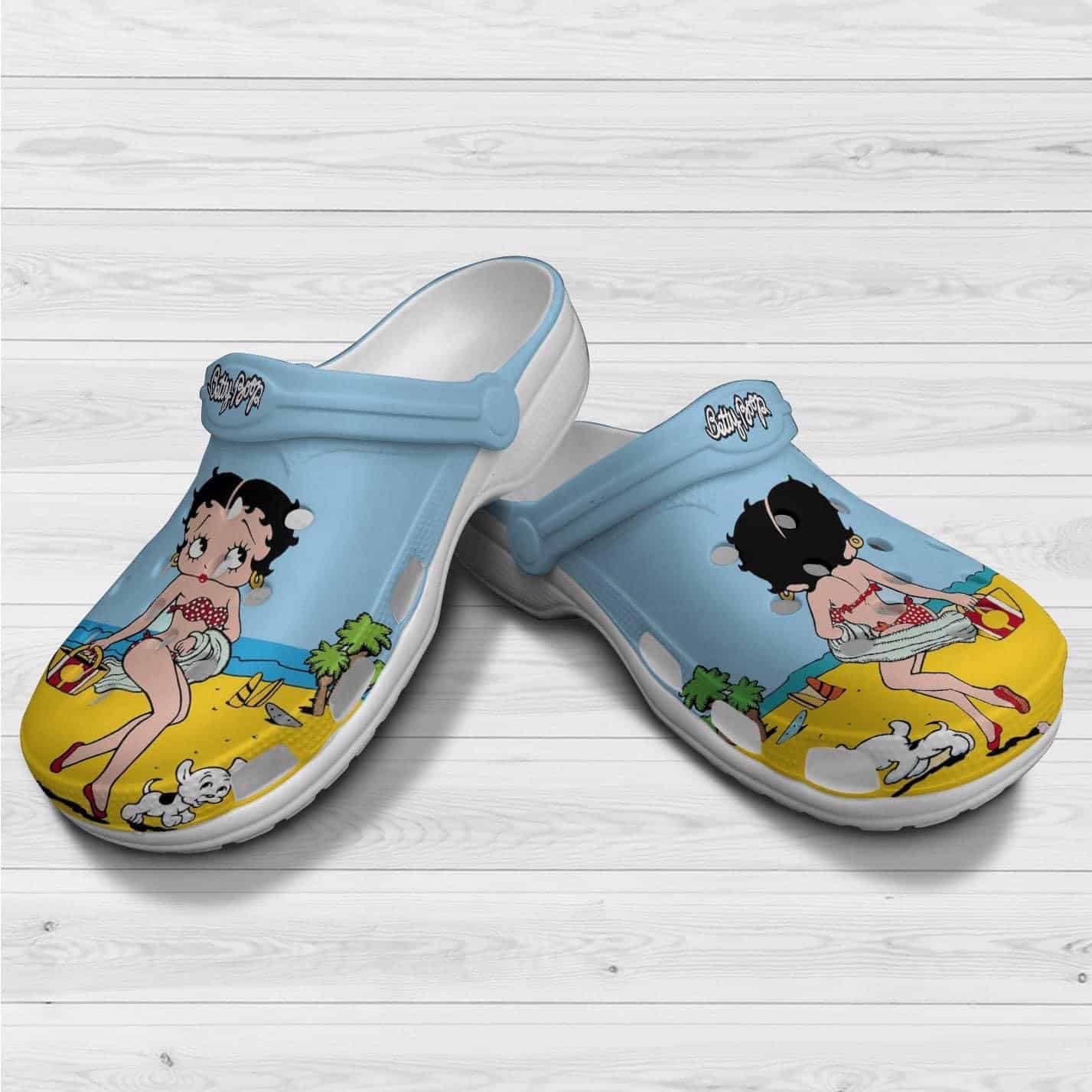 Betty Boop 1G Soft Clogs 1 Betty Boop 1G Soft Clogs