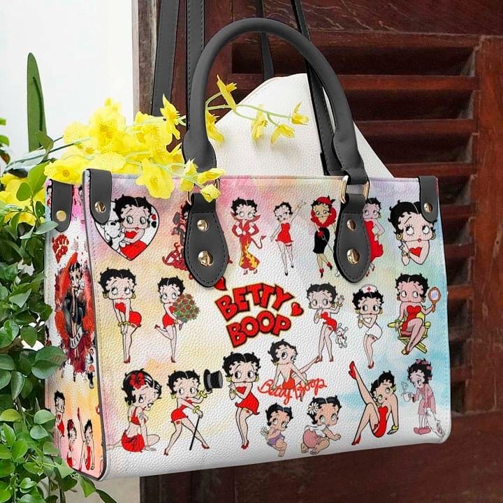 Betty Boop 3 Leather Handbag 1 Betty Boop 3 Leather Handbag
