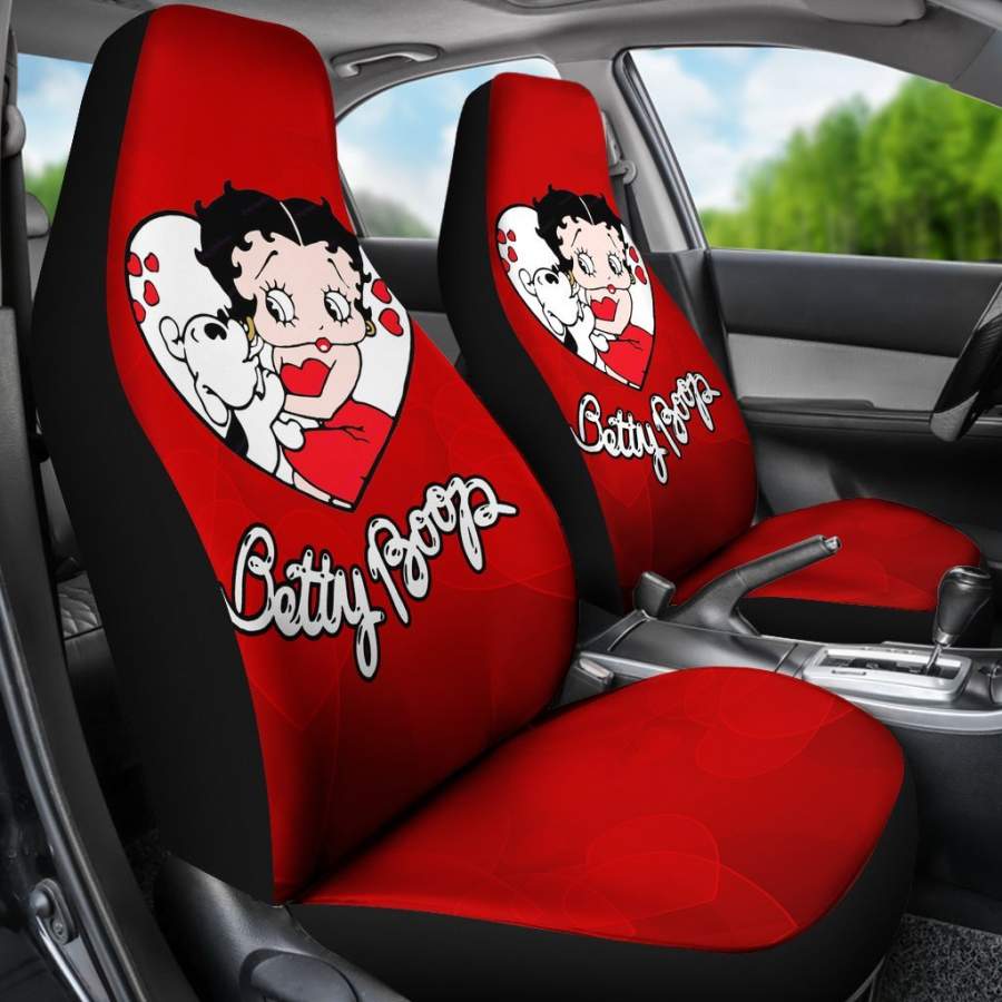 Betty Boop A00 Car Seat Covers 1 Betty Boop A00 Car Seat Covers