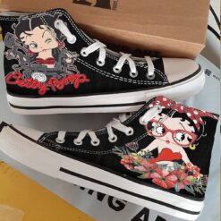Betty Boop High Top Shoes