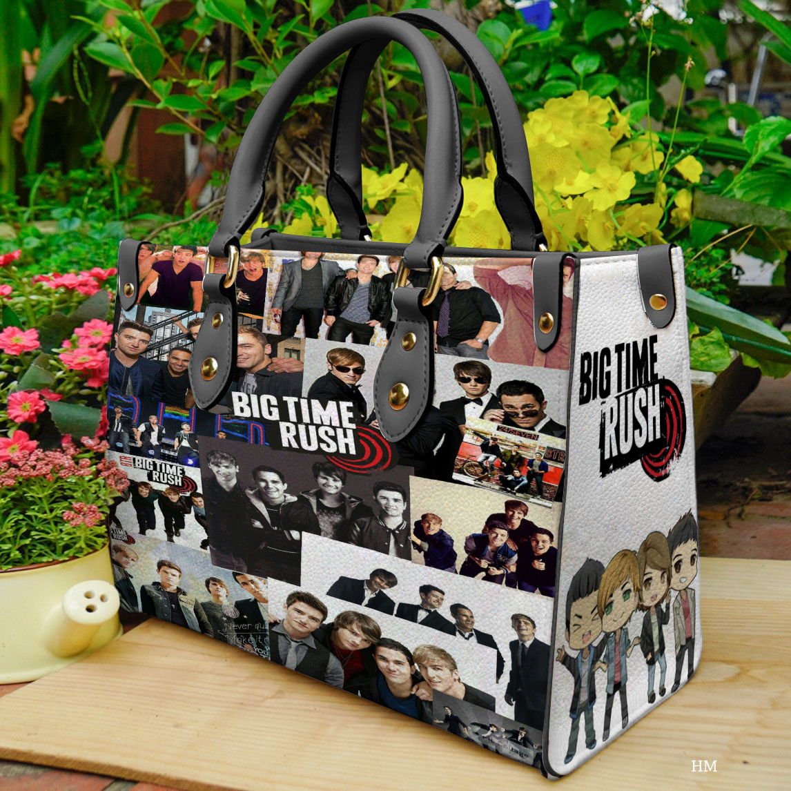Big Time Rush Leather Handbag 1 Big Time Rush Leather Handbag