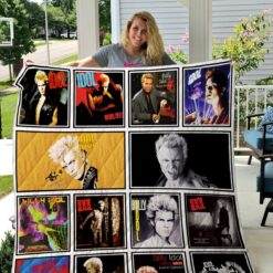 Billy Idol Lover 2 Blanket