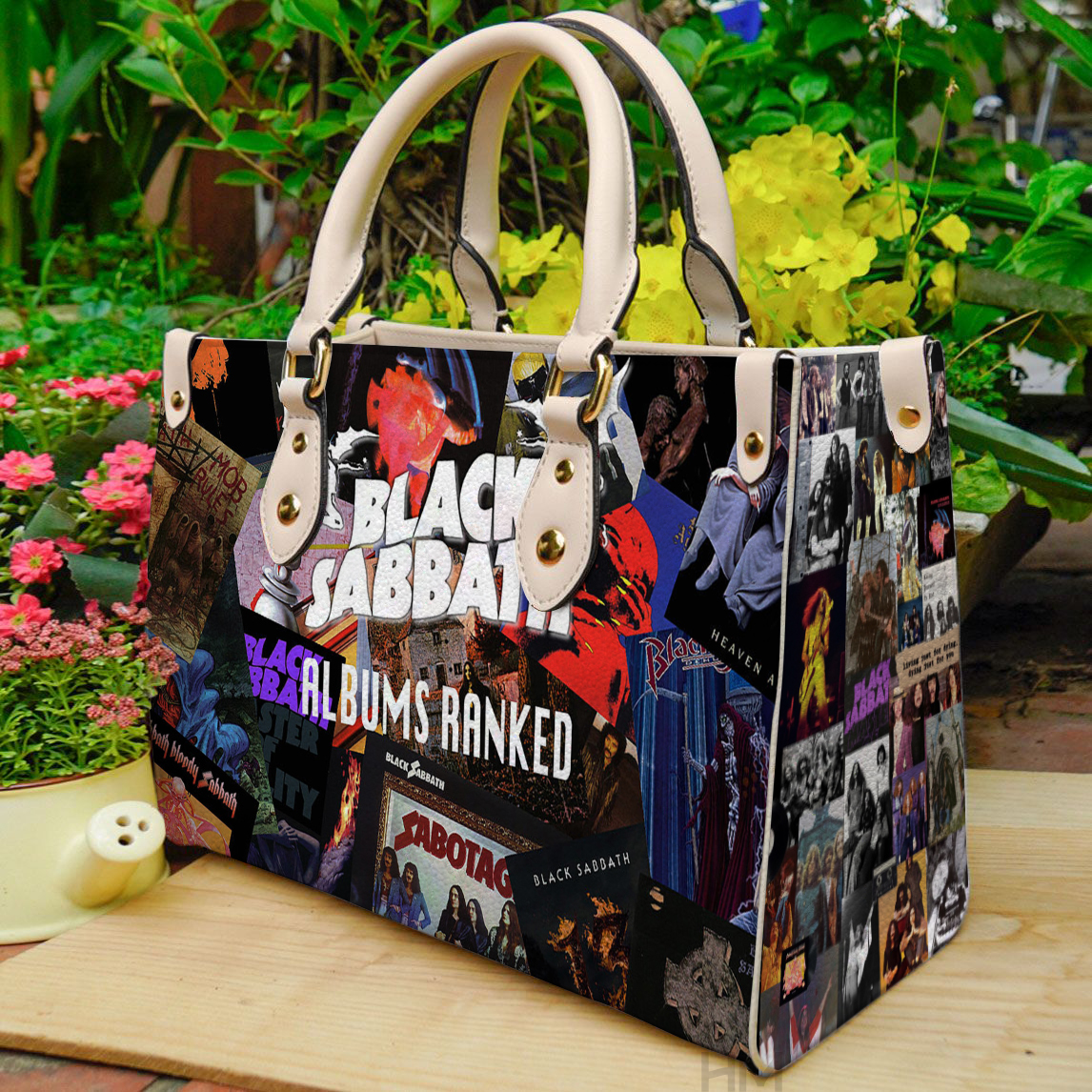 Black Sabbath Leather Handbag 1 Black Sabbath Leather Handbag