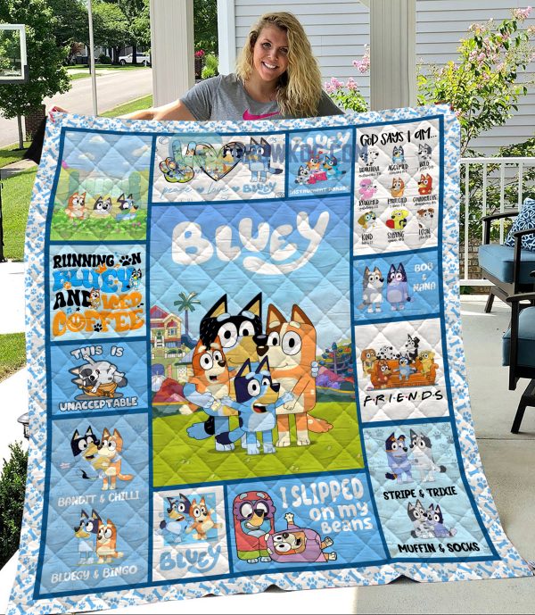 Bluey Blanket 1 Bluey Blanket