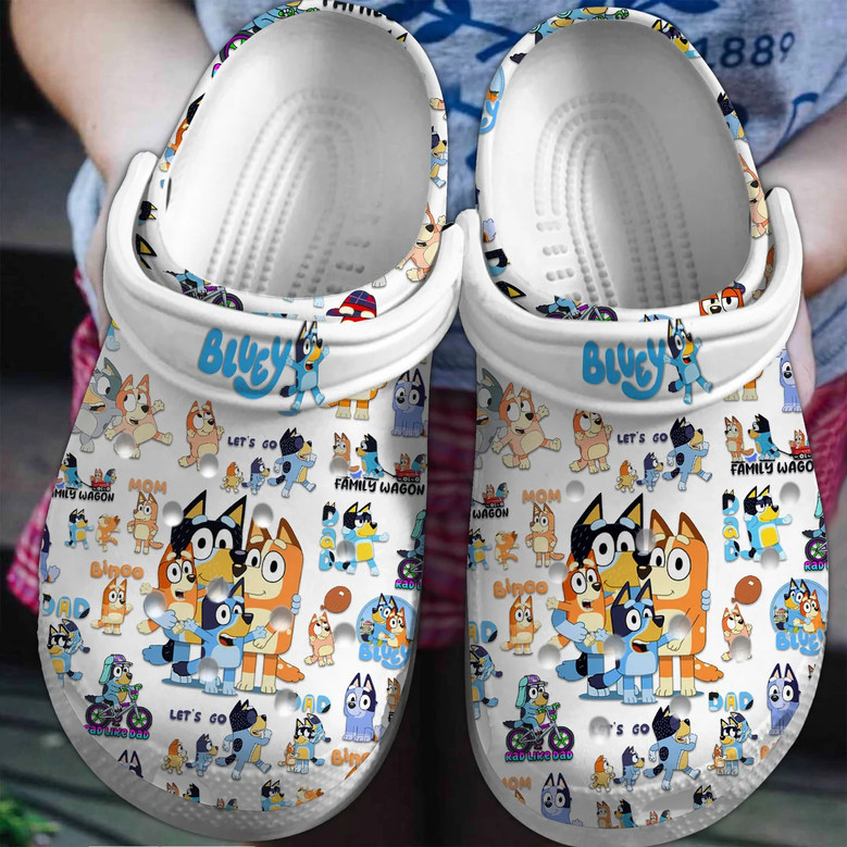 Bluey Soft Clogs 1 Bluey Soft Clogs