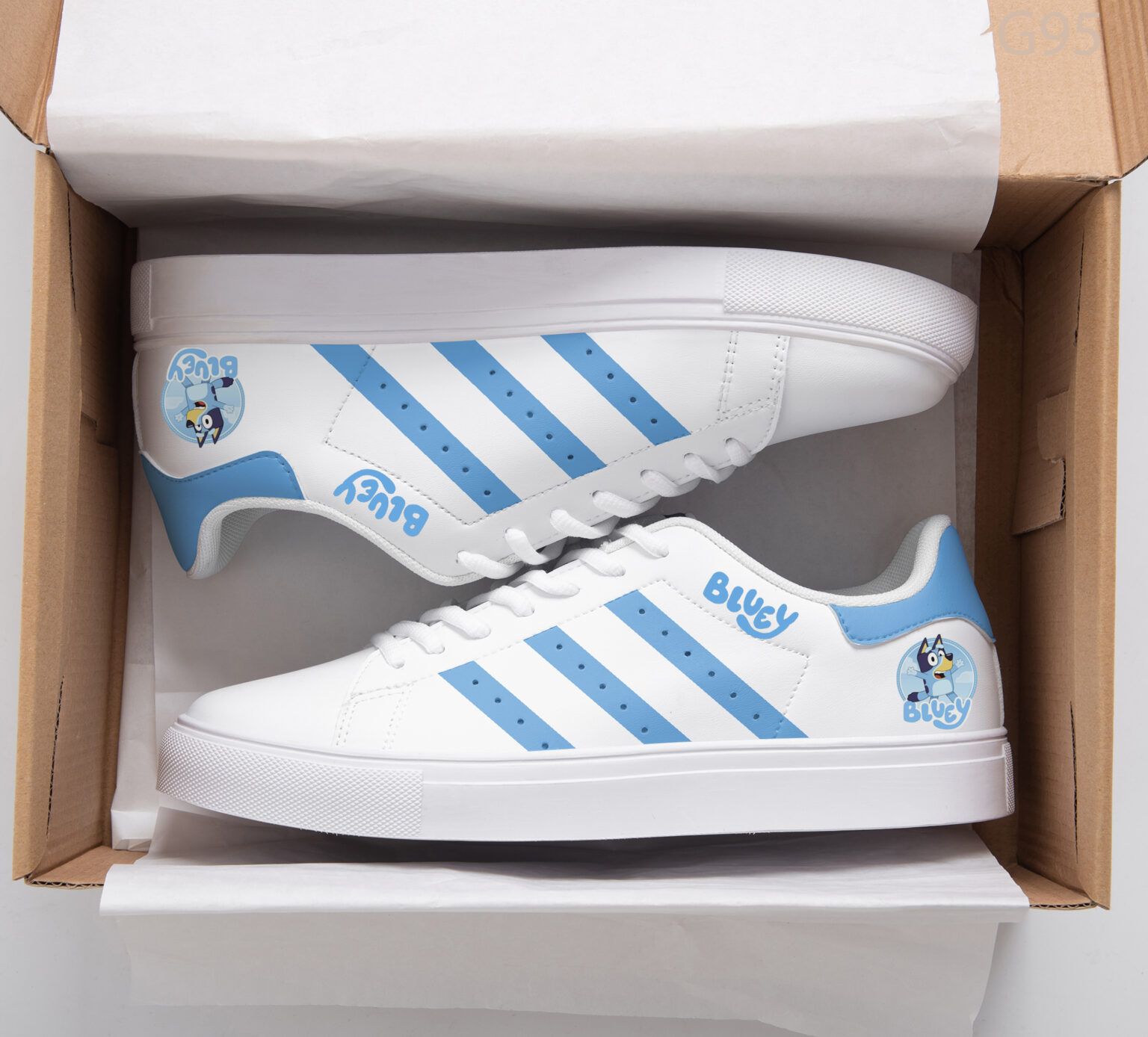 Bluey Stan Smith Shoes - Rozoze