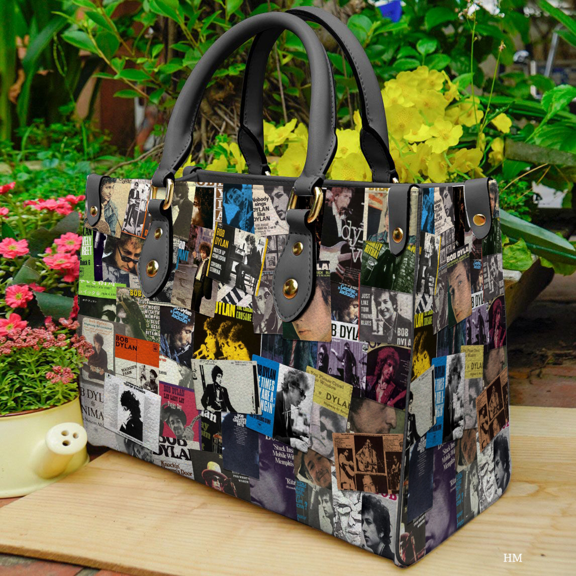 Bob Dylan Leather Handbag 1 Bob Dylan Leather Handbag