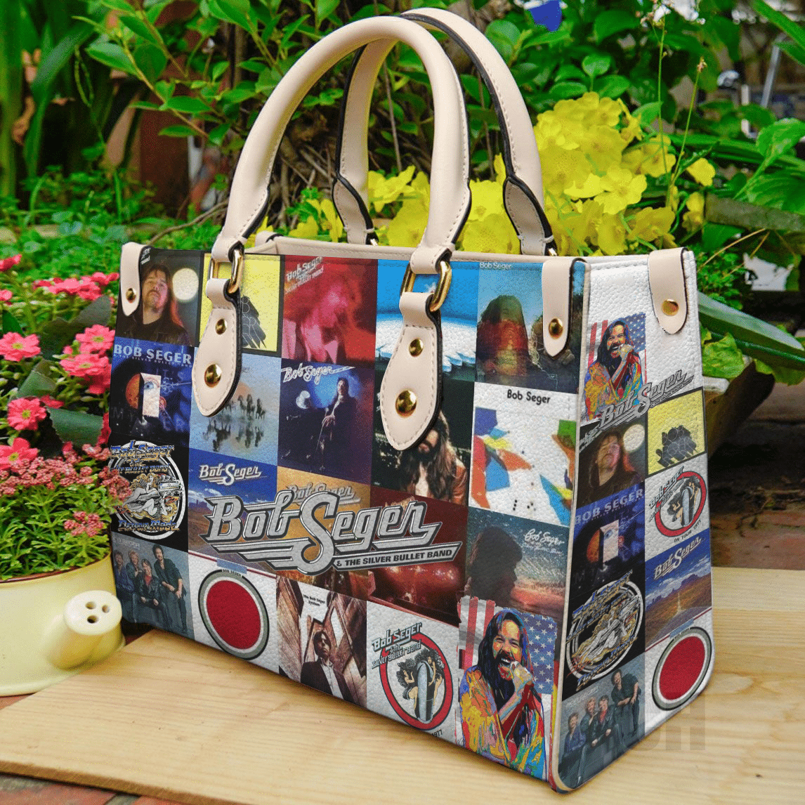 Bob Seger Leather Handbag 1 Bob Seger Leather Handbag