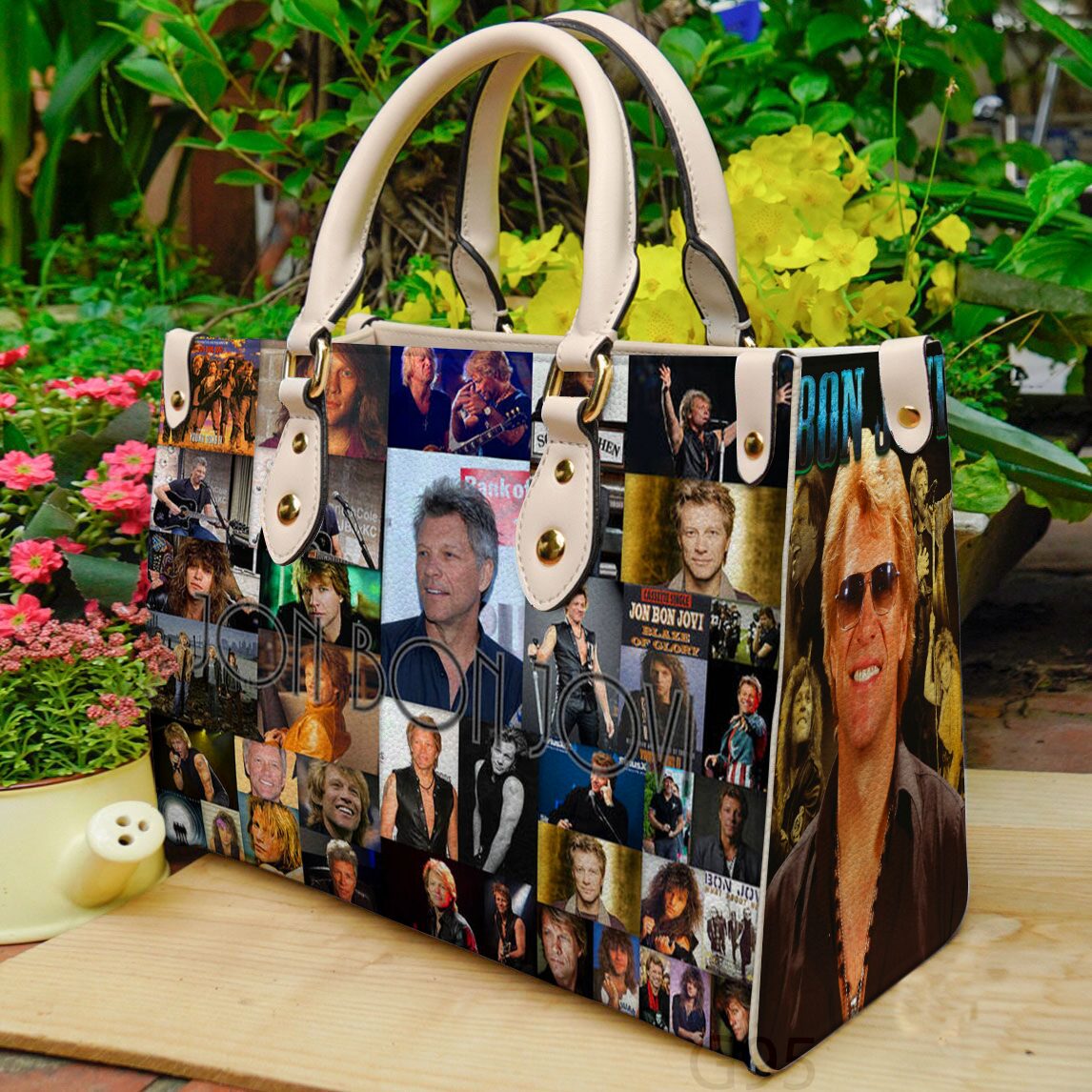 Bon Jovi A04 Leather Handbag 1 Bon Jovi A04 Leather Handbag