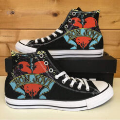 Bon Jovi High Top Shoes