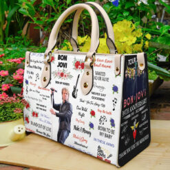 Bon Jovi Leather Handbag
