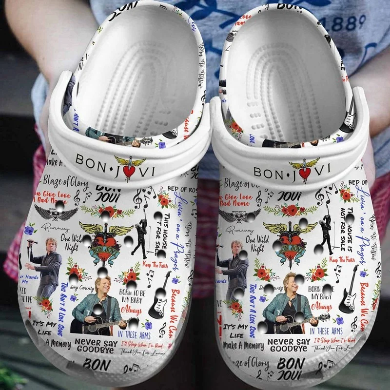 Bon Jovi Lover Soft Clogs 1 Bon Jovi Lover Soft Clogs