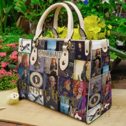 Bonnie Raitt Leather Handbag