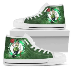 Boston Celtics 1 High Top Shoes