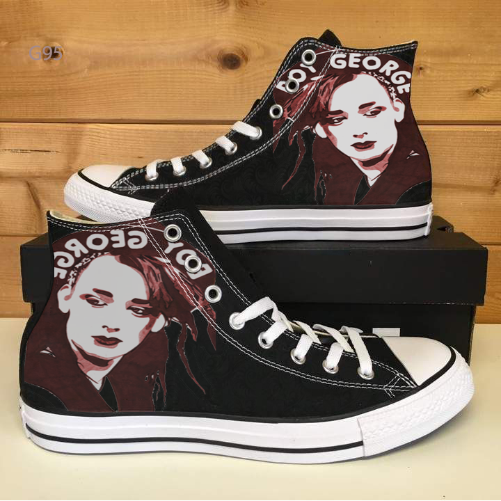Boy George High Top Shoes 1 Boy George High Top Shoes