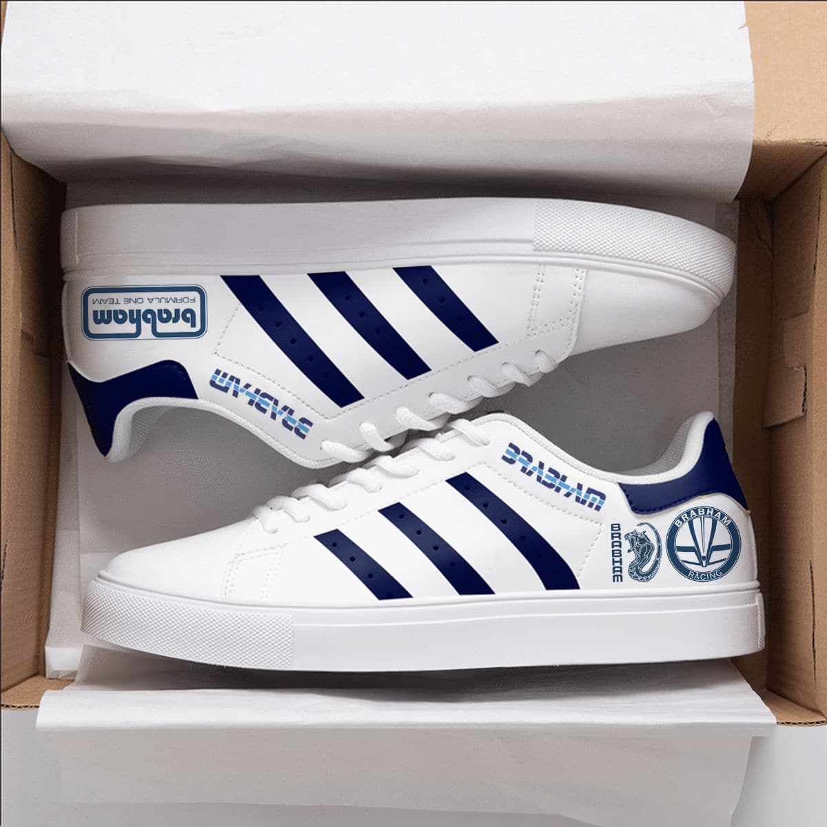 Brabham Racing Stan Smith Shoes 1 Brabham Racing Stan Smith Shoes