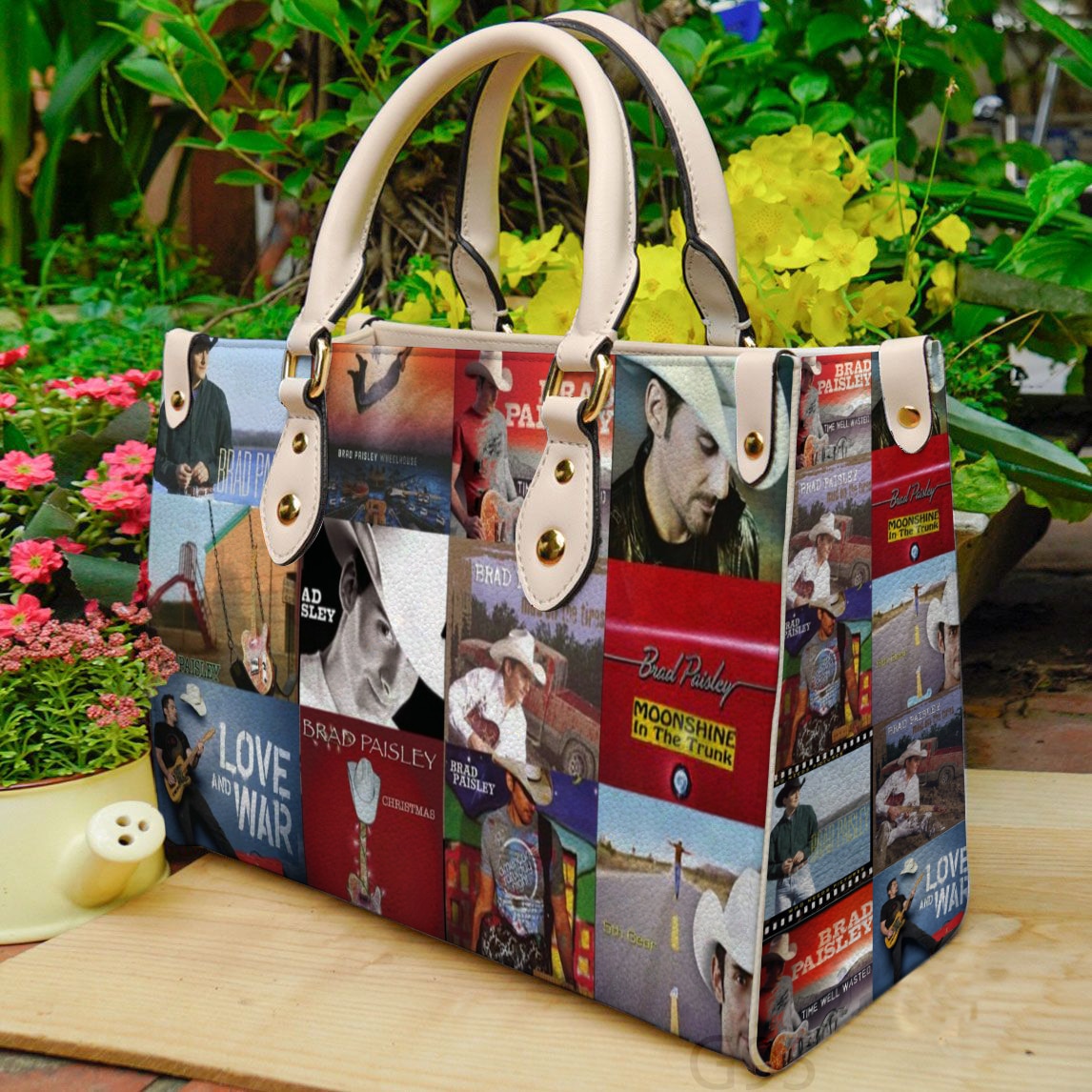Brad Paisley Leather Handbag 1 Brad Paisley Leather Handbag