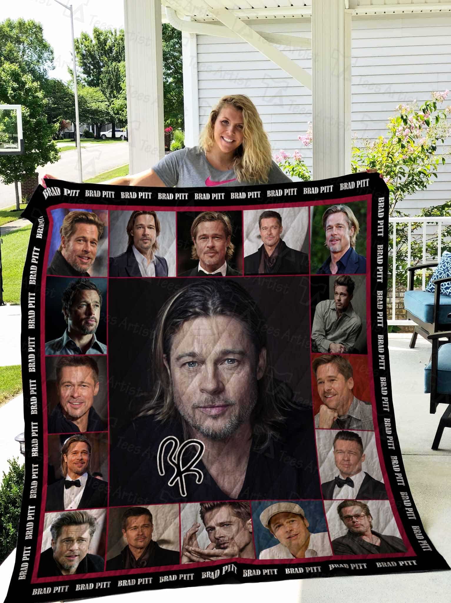 Brad Pitt Blanket 1 Brad Pitt Blanket