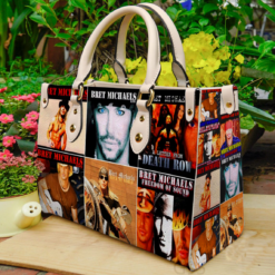 Bret Michaels Leather Handbag