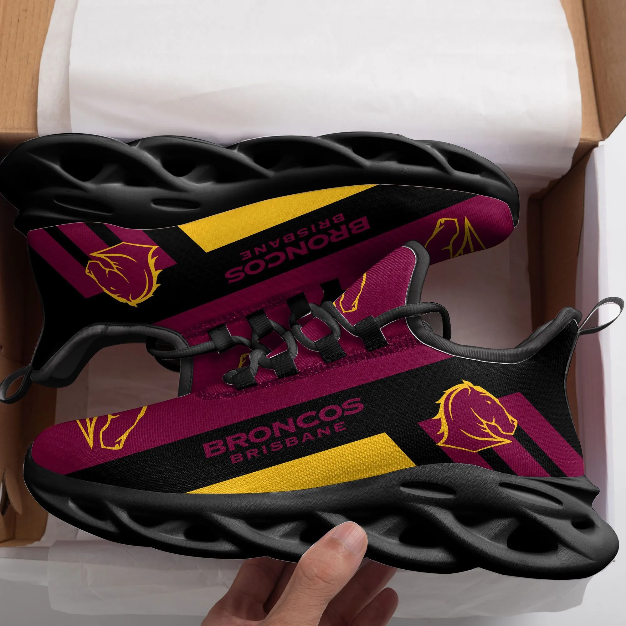 Brisbane Broncos Max Soul Shoes 1 Brisbane Broncos Max Soul Shoes