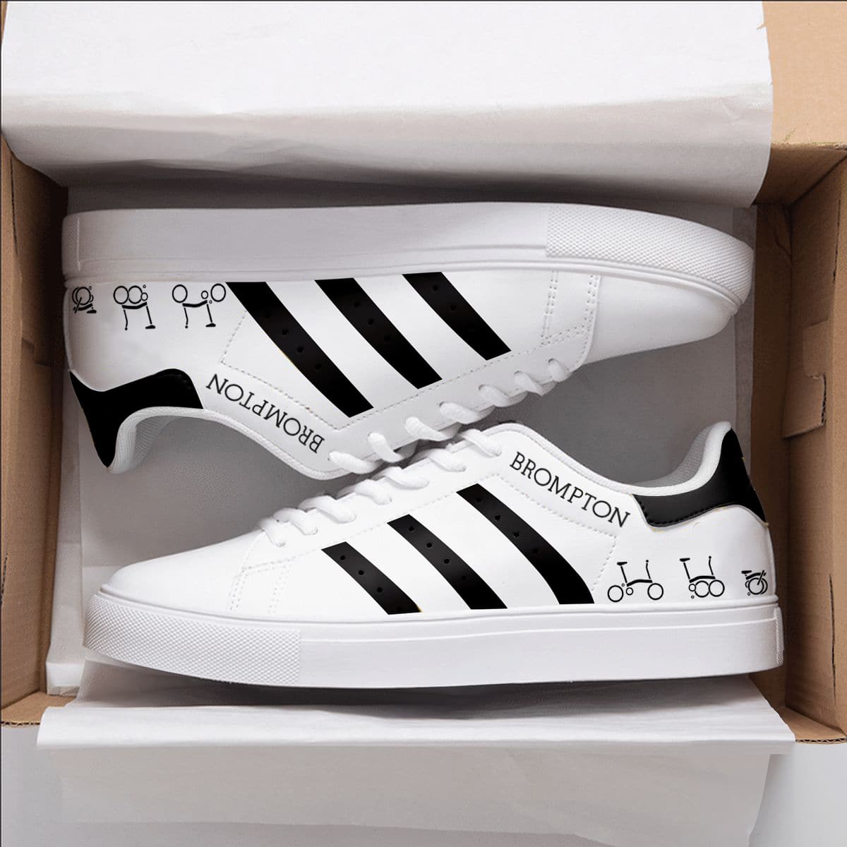 Brompton Bicycle Stan Smith Shoes 1 Brompton Bicycle Stan Smith Shoes