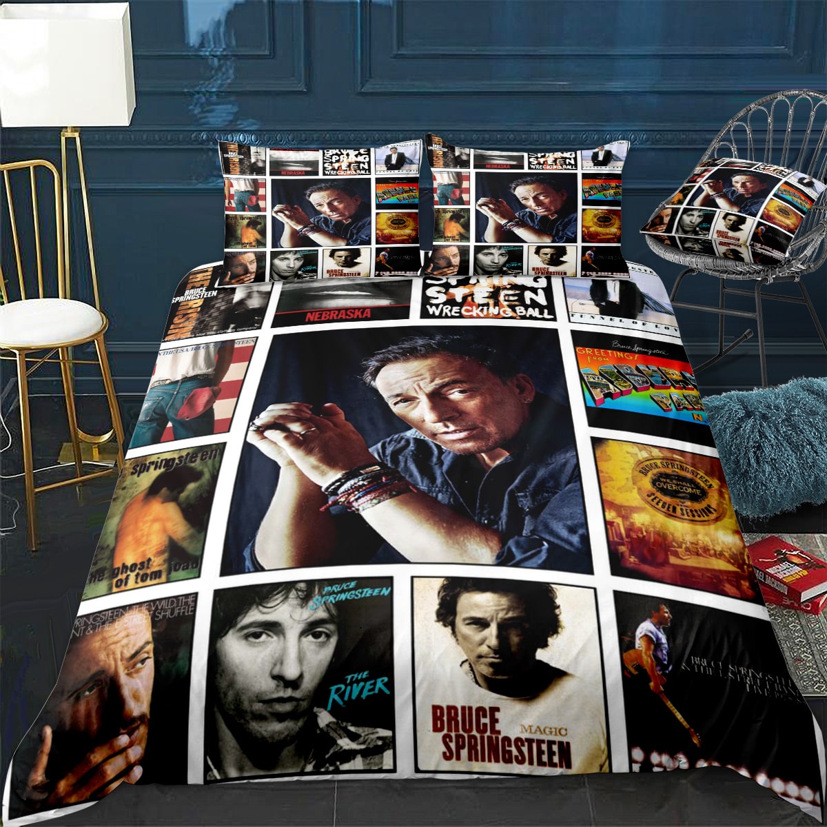 Bruce Springsteen 2 Bedding Set 1 Bruce Springsteen 2 Bedding Set