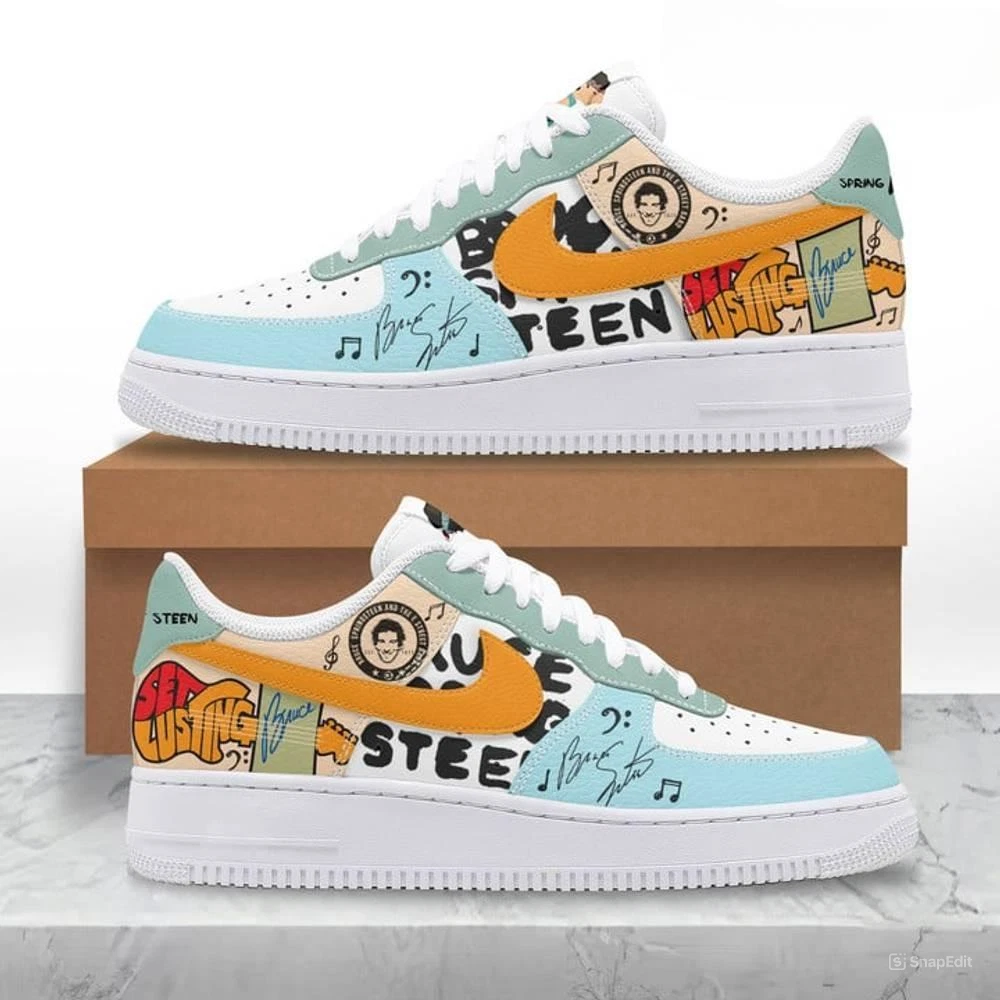 Bruce Springsteen Air Force Shoes 1 Bruce Springsteen Air Force Shoes