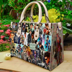 Bruno Mars Leather Handbag