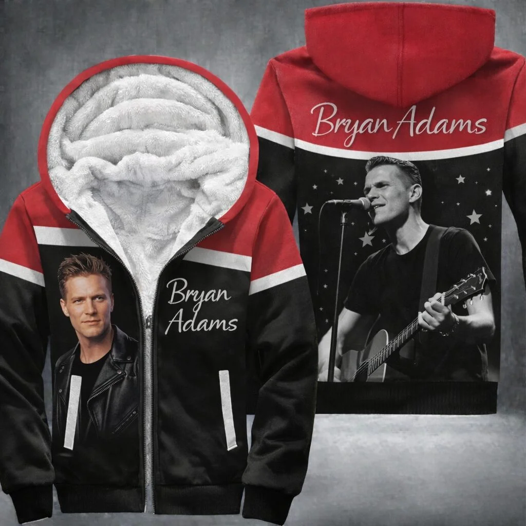 Bryan Adams Fleece Jacket 1 Bryan Adams Fleece Jacket