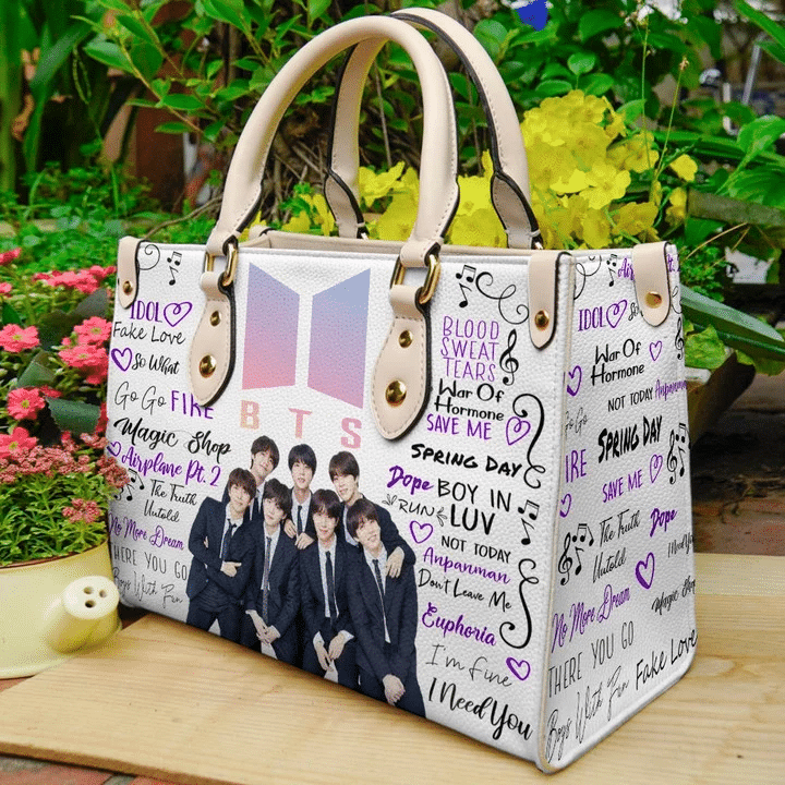 Bts Love Leather Handbag 1 Bts Love Leather Handbag