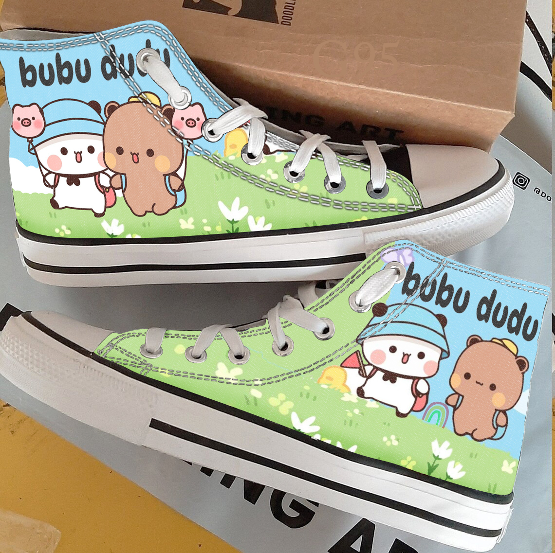 Bubu Dudu High Top Shoes 1 Bubu Dudu High Top Shoes
