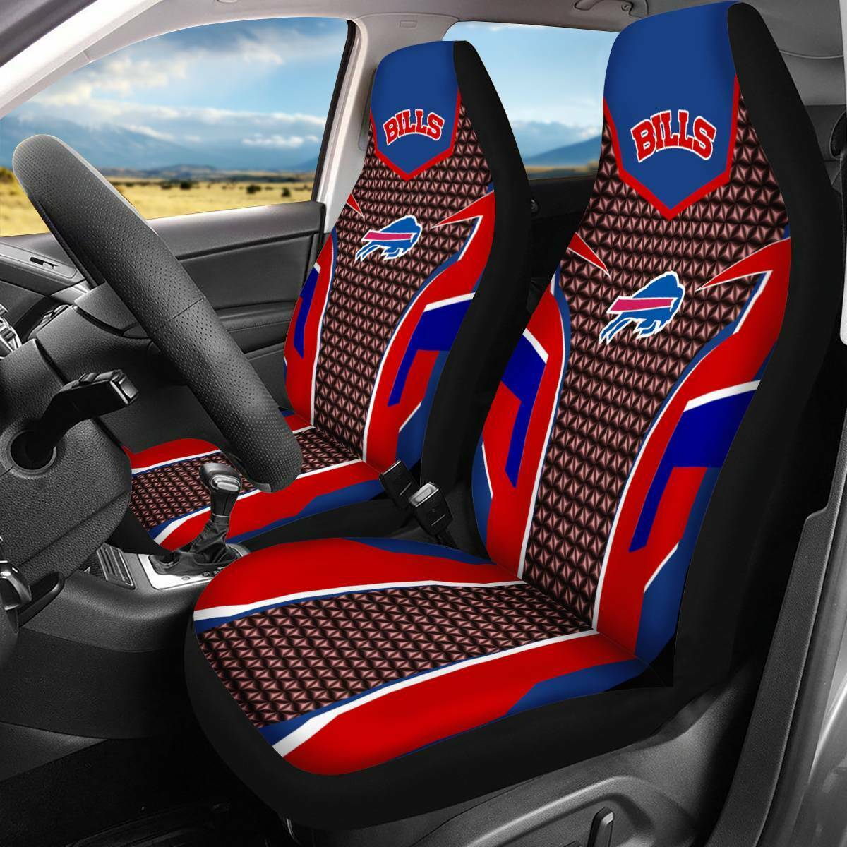 Buffalo Bills I0 Seat Covers 1 Buffalo Bills I0 Seat Covers