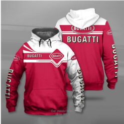 Bugatti Hoodie Zip Hoodie 3D