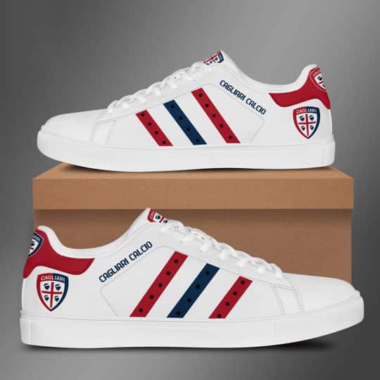 Cagliari Calcio Stan Smith Shoes 1 Cagliari Calcio Stan Smith Shoes